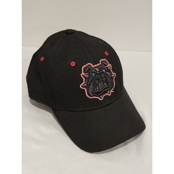 Zephyr Fresno State Bulldogs Men's Fitted Cap Hat 7 5/8 Black - Picture 1 of 7